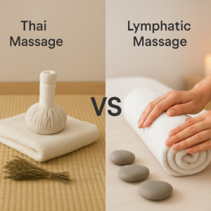 المساج التايلندي مقابل المساج اللمفاوي